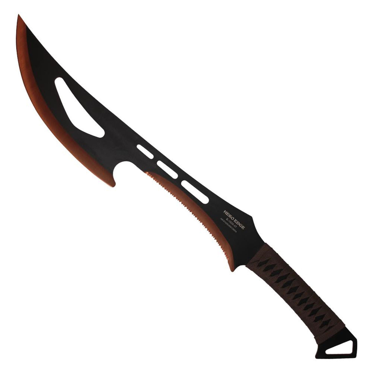 24" Two-Tone 440 Stainless Steel Sword with Sheath – Gold