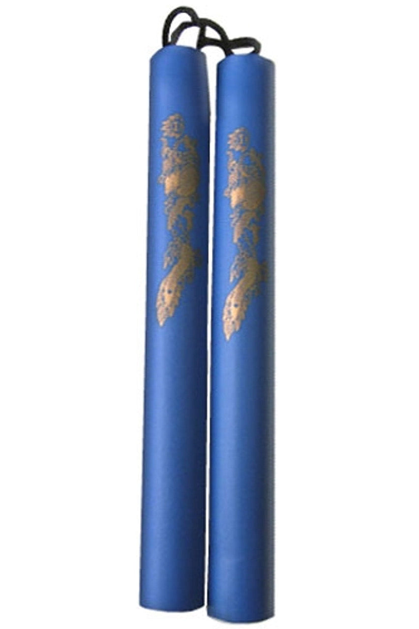 Blue Dragon Foam Padded Nunchucks with Chain