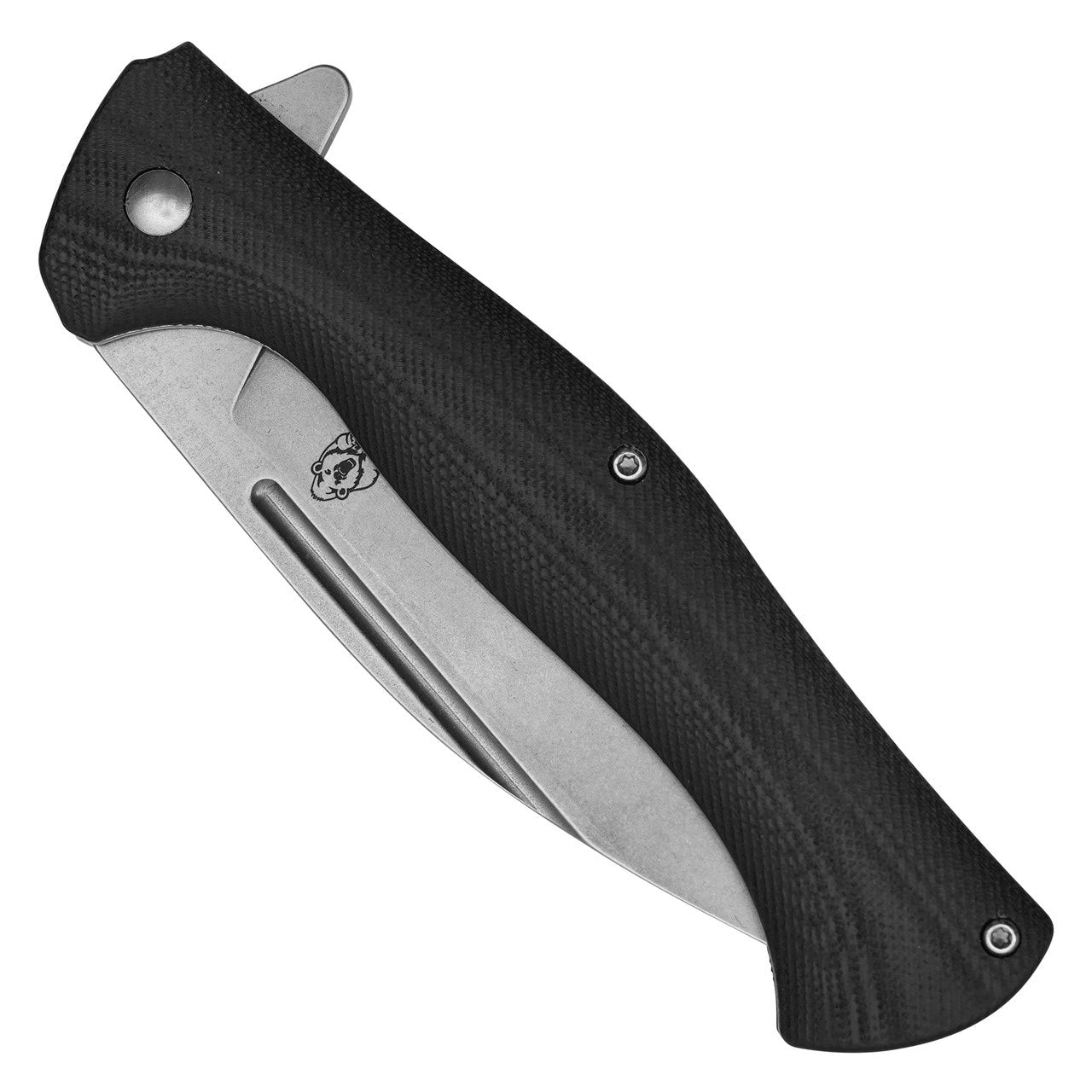 Black D2 Pocket Knife | 8.75" D2 Pocket Knife | Knife Plug