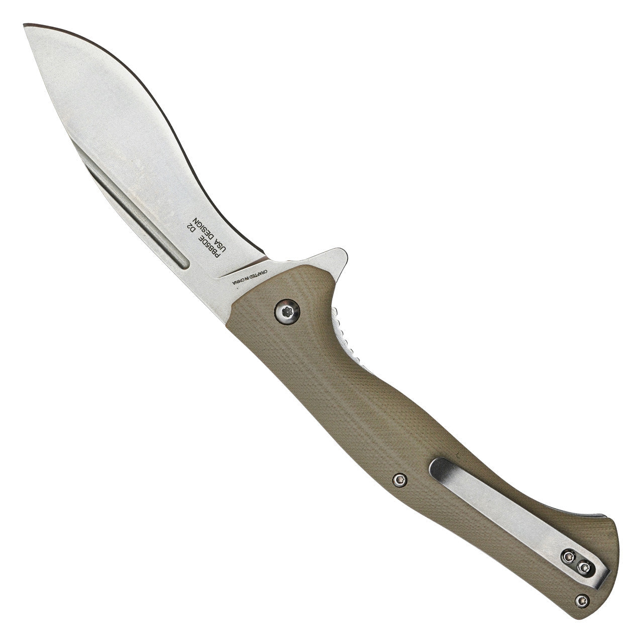 Desert Pocket Knife | D2 Pocket Knife | Knife Plug
