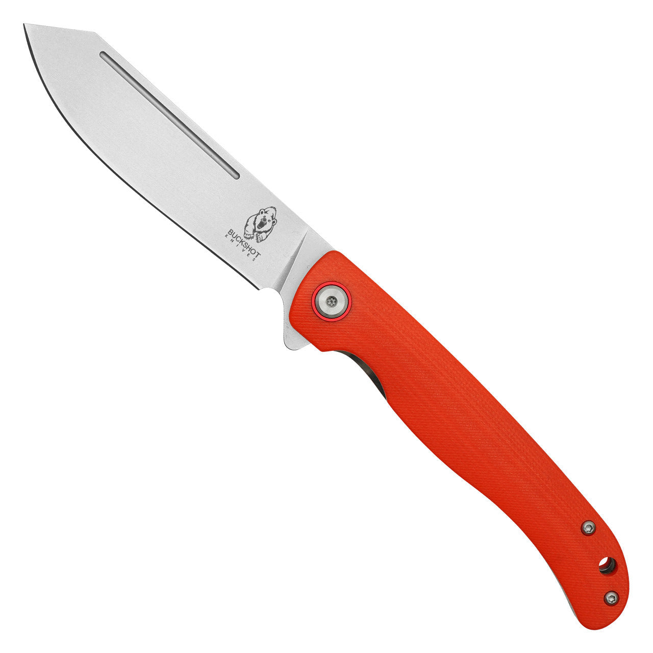 8.75" Orange D2 Pocket Knife – High-Performance with a Bold Look