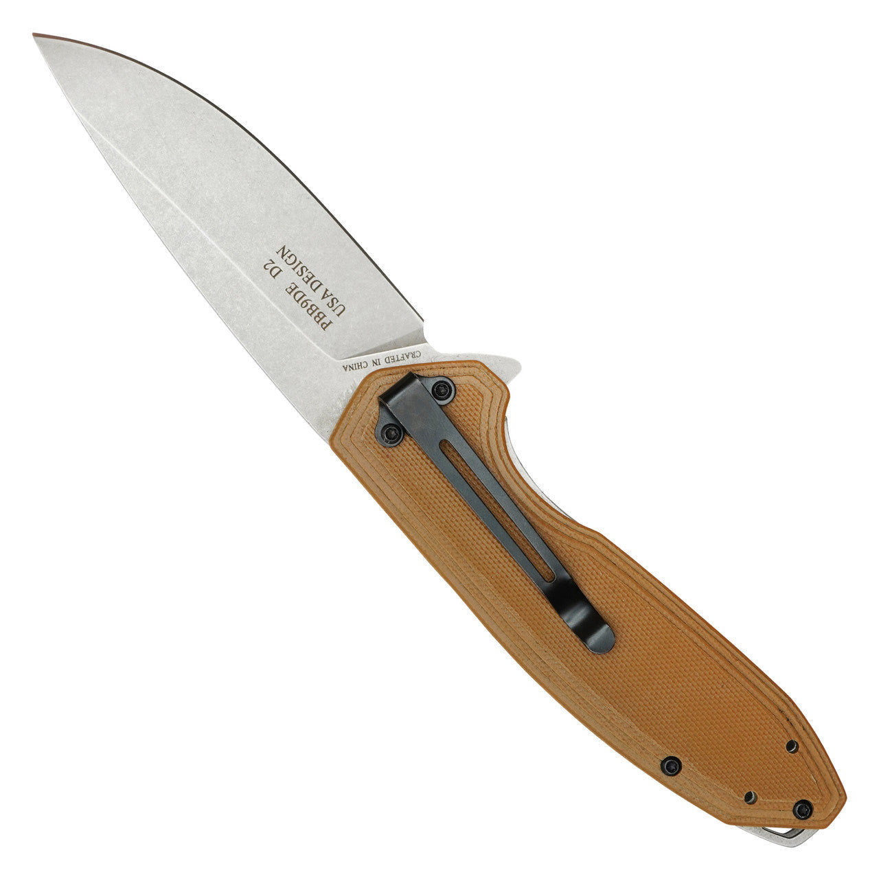 8.5" Desert D2 Pocket Knife – Rugged Durability Meets Tactical Precision