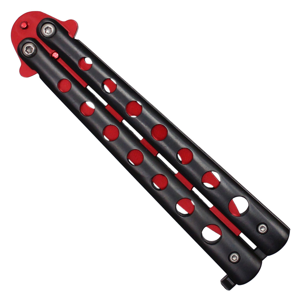 Butterfly Trainer – Red | Safe & Stylish Practice Knife