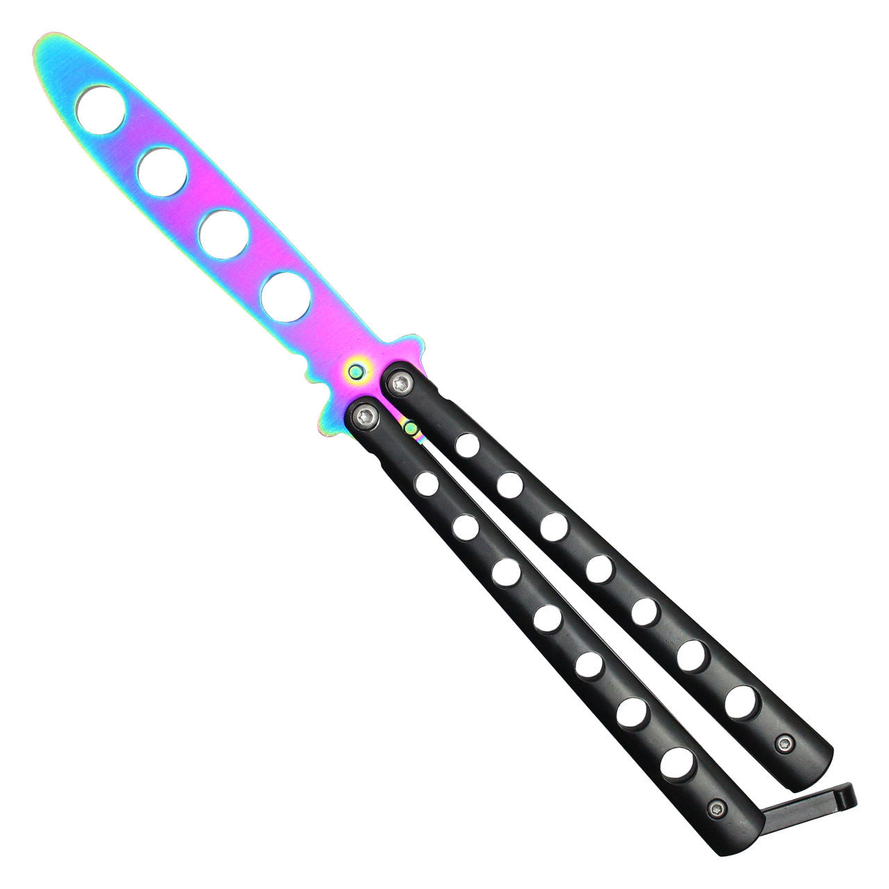Butterfly Trainer – Rainbow | Safe & Stylish Practice Knife
