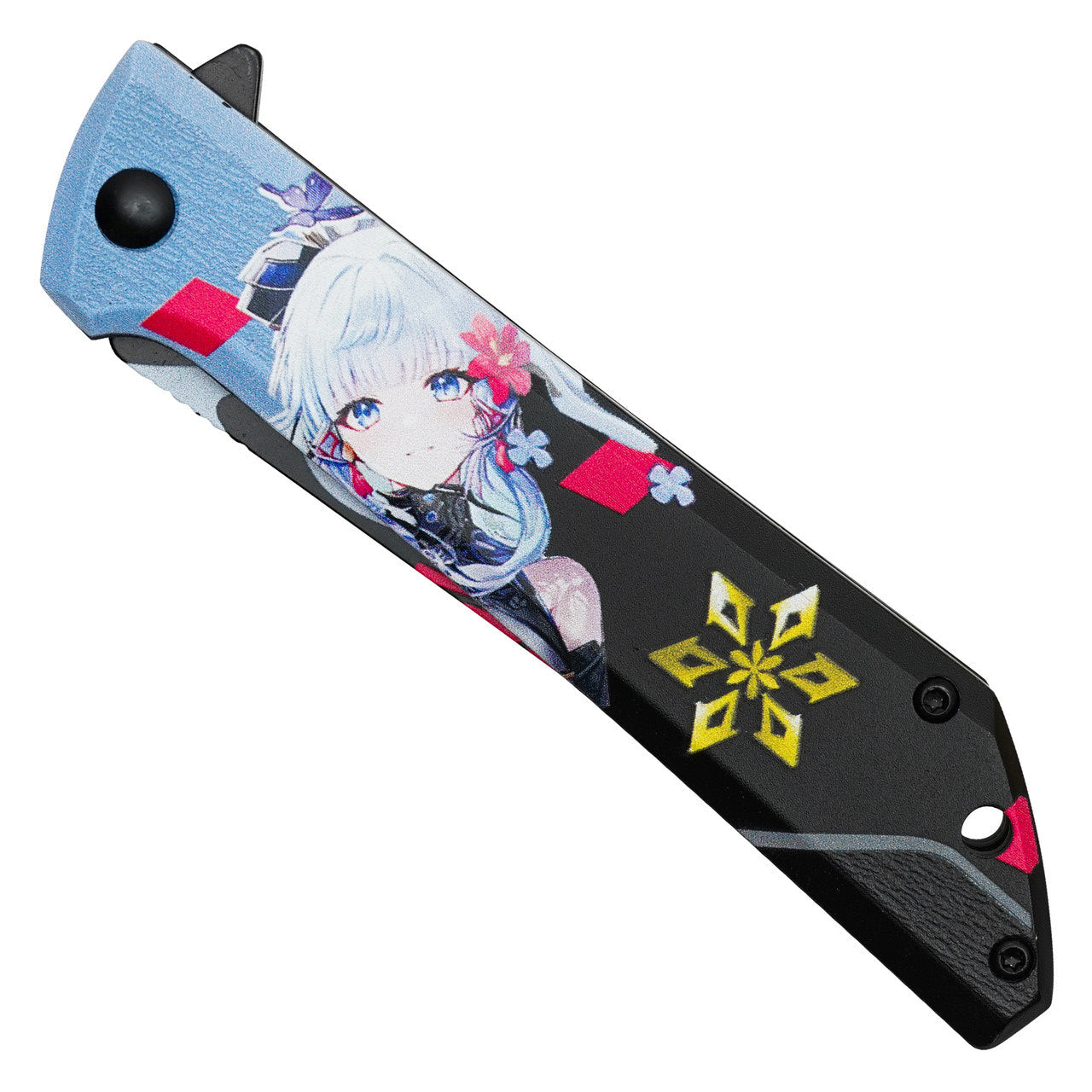 8" Ayaka Impact Pocket Knife – Anime-Inspired Folding Knife