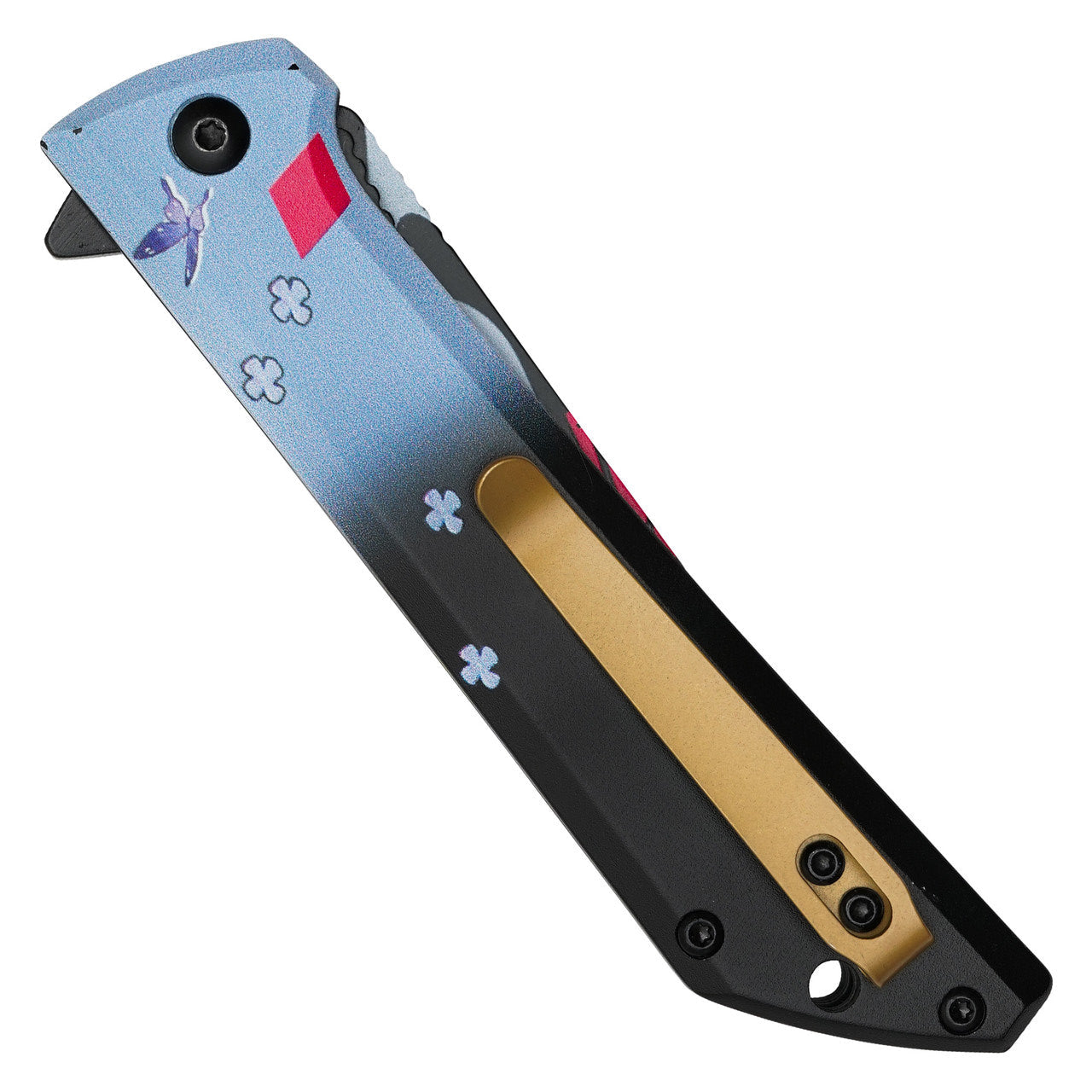 8" Ayaka Impact Pocket Knife – Anime-Inspired Folding Knife