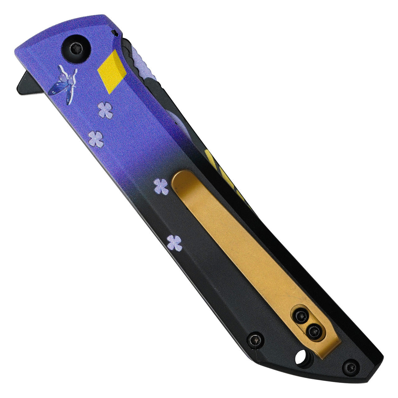 8" Keqing Pocket Knife – Anime-Inspired Folding Knife