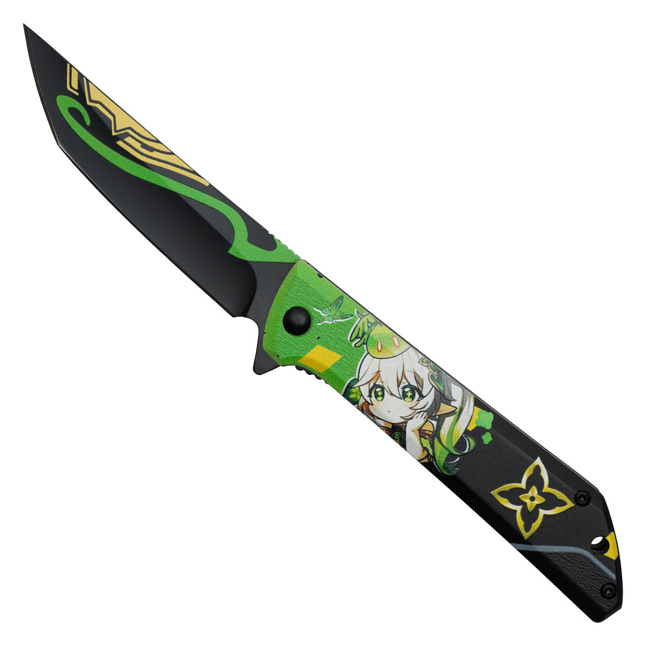 8" Nahida Pocket Knife – Anime-Inspired Folding Knife
