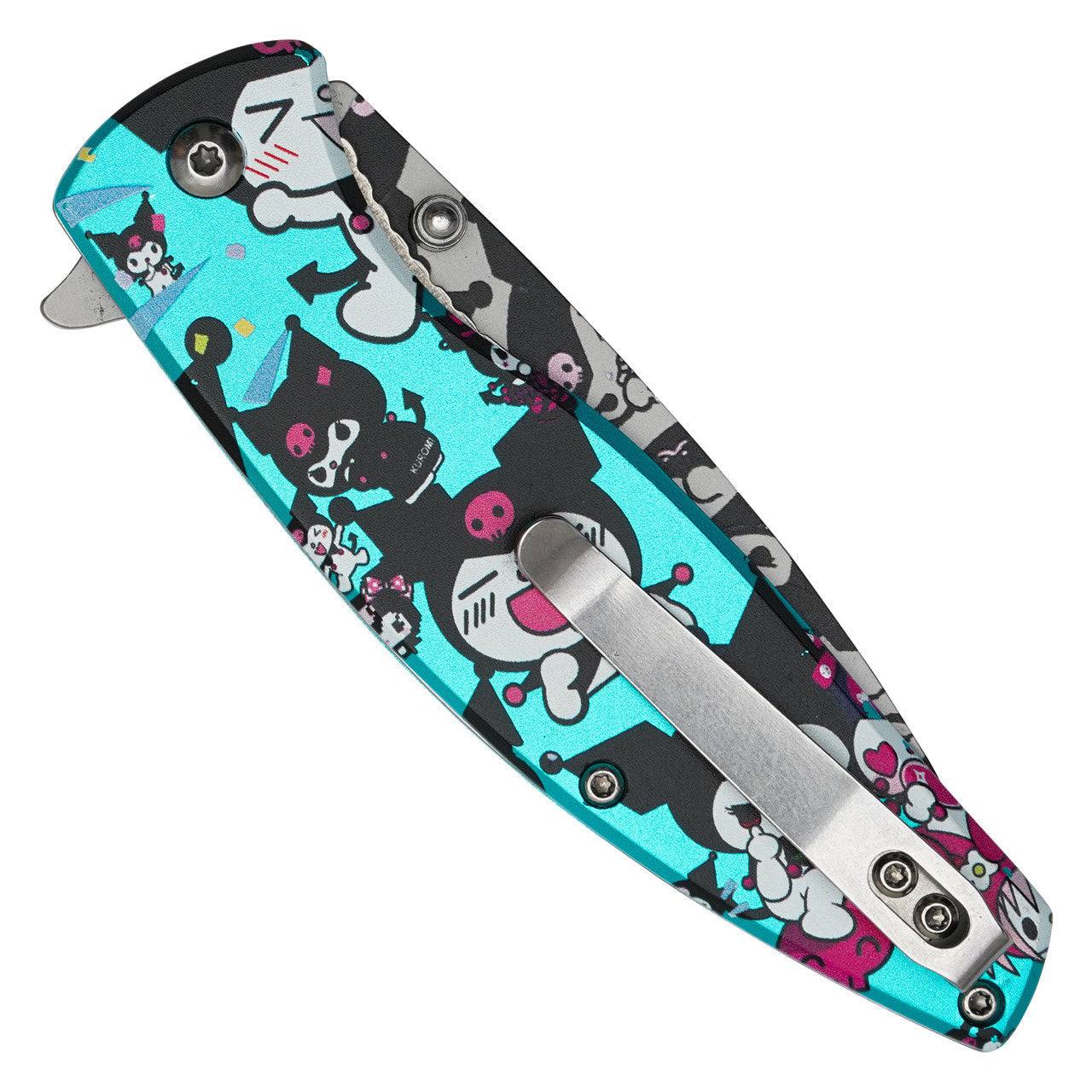8" Blue Kuromi Pocket Knife – Stylish & Sharp Folding Knife