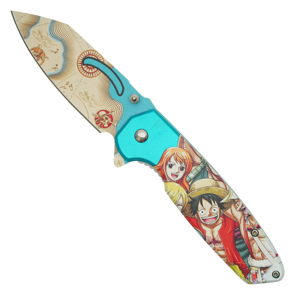 Foldable Pocket Knife | The Pirate King Knife | Knife Plug