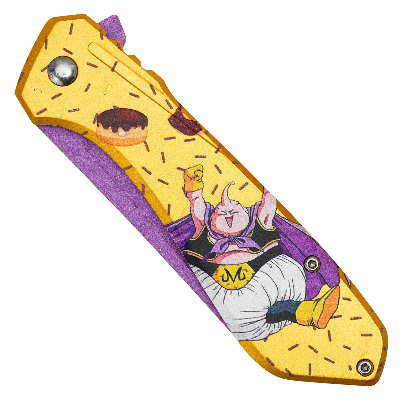 7.75" Majin Buu Pocket Knife | Anime-Inspired EDC Folding Knife