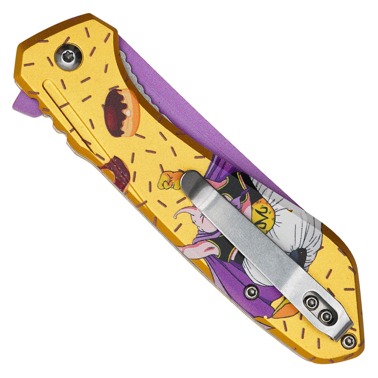 7.75" Majin Buu Pocket Knife | Anime-Inspired EDC Folding Knife