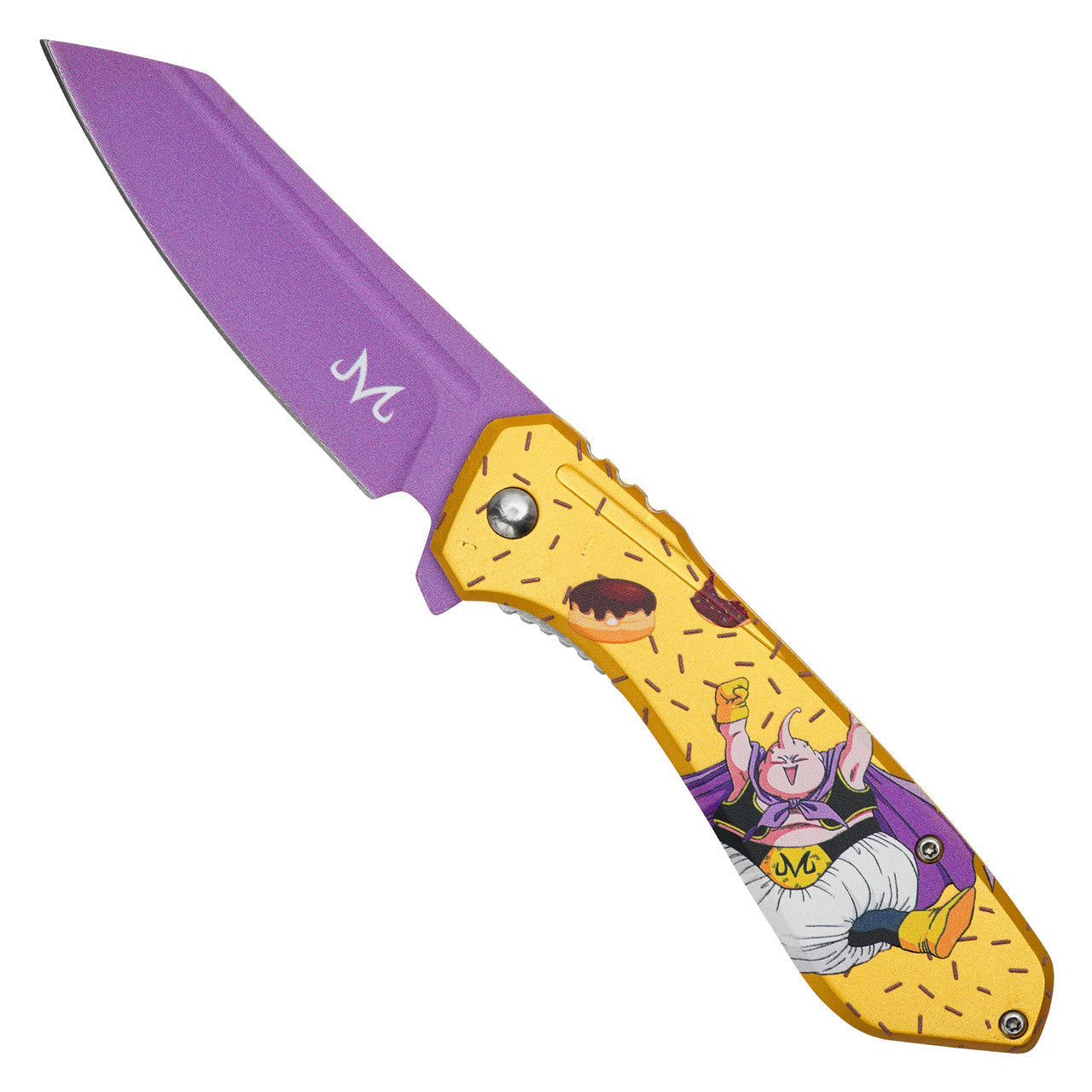 7.75" Majin Buu Pocket Knife | Anime-Inspired EDC Folding Knife