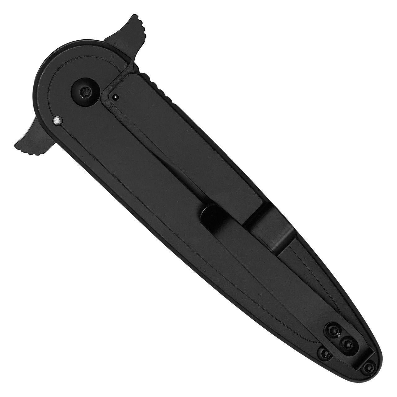 7.75" Black Bitcoin Folding Pocket Knife