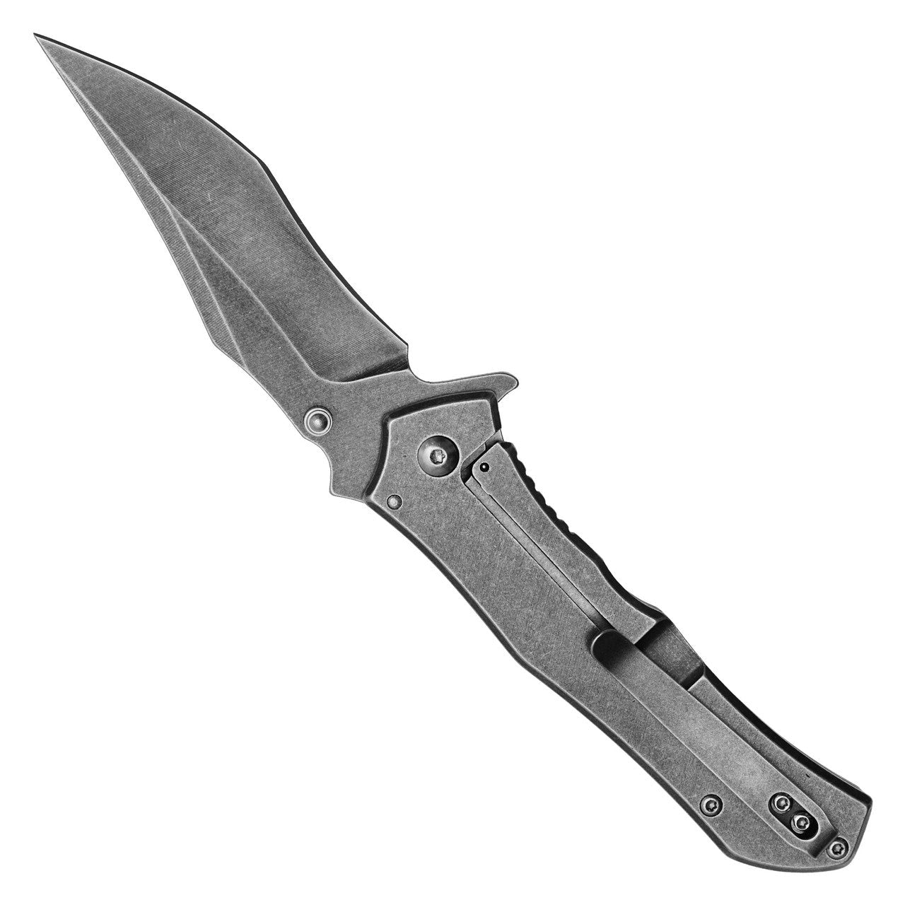 8" Witcher Wolf Emblem Pocket Knife