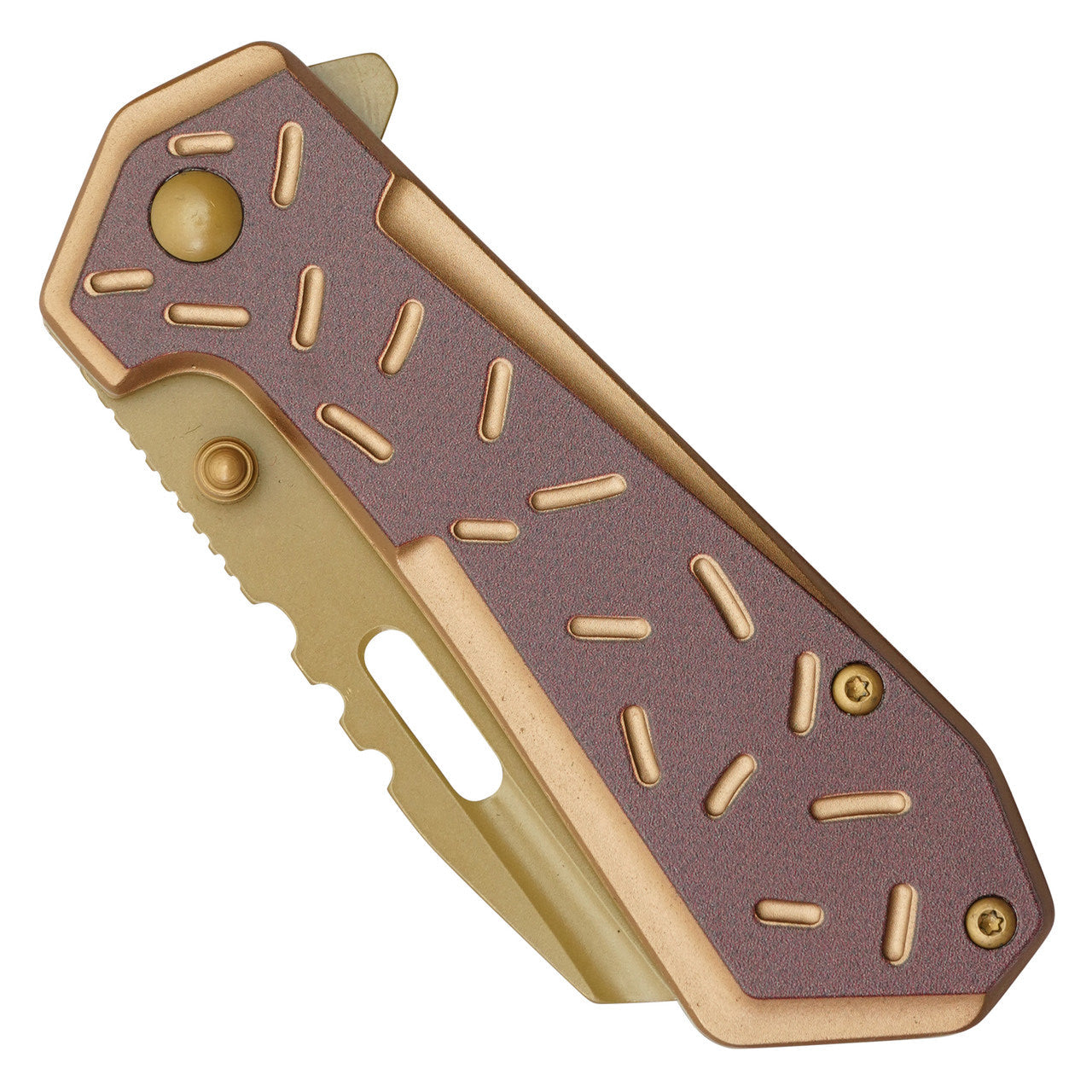 6.5" Chocolate Sprinkles Pocket Knife – Fun & Functional EDC Knife