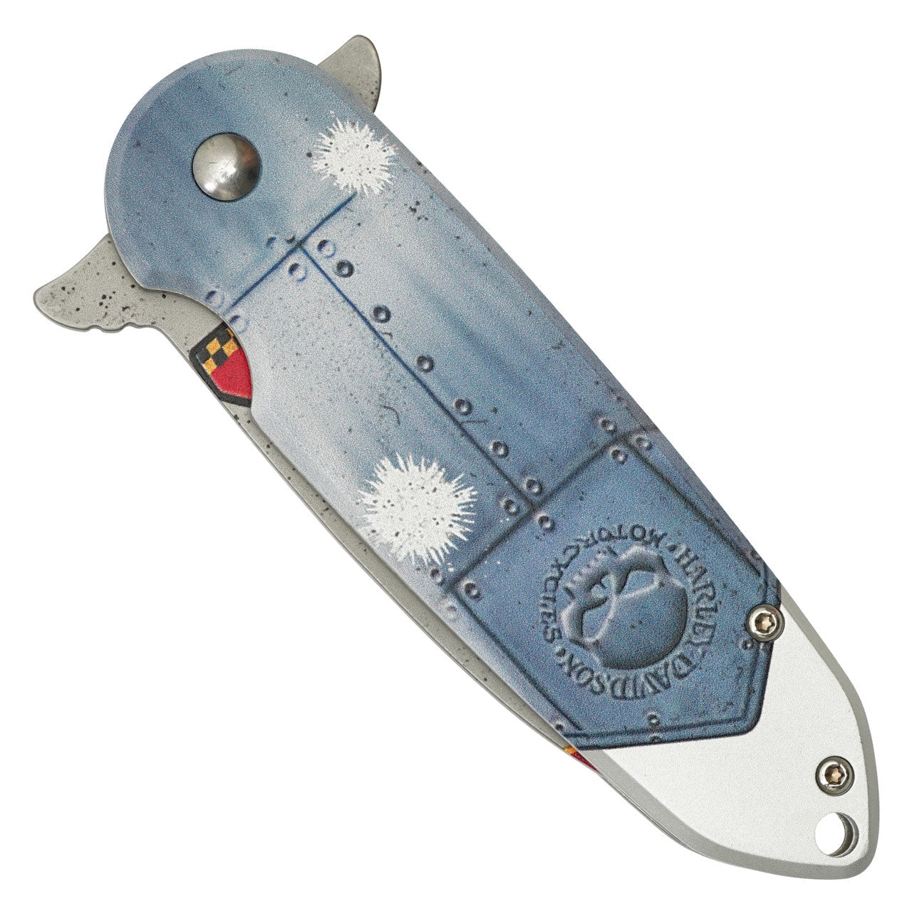 7.25" Bombs Away Pocket Knife – Atomic Bomb Print