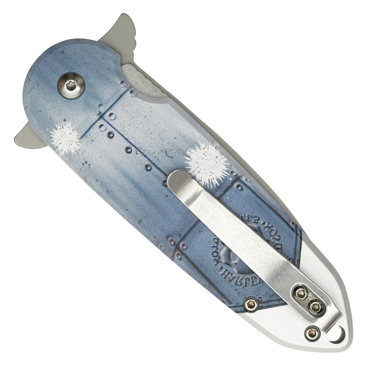 7.25" Bombs Away Pocket Knife – Atomic Bomb Print