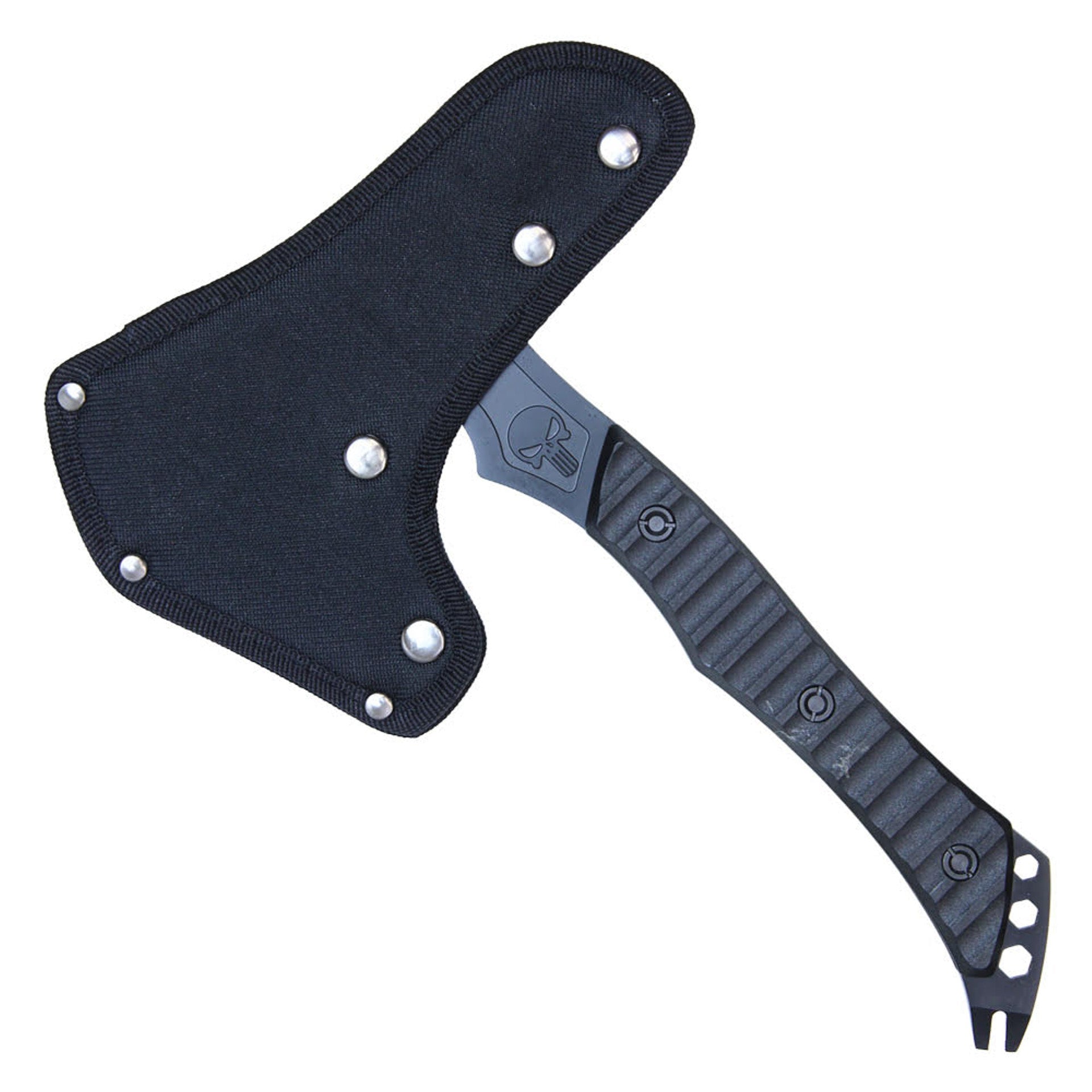 12-1/4" Fixed Blade Axe with ABS Handle – Black