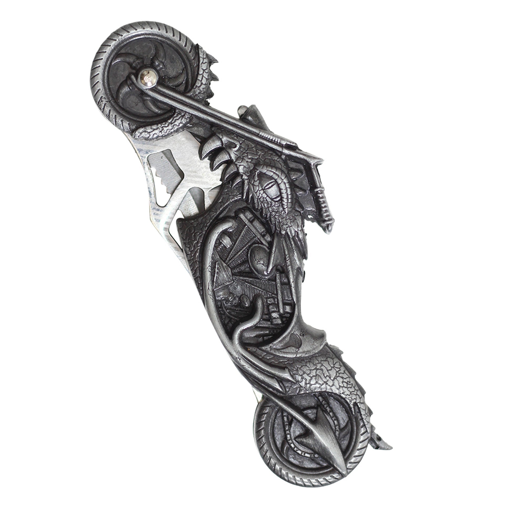 6" Motorcycle Style Lockback Pocket Knife