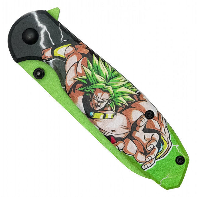 Broly Assisted Opening Pocket Knife – Dragon Ball Inspired
