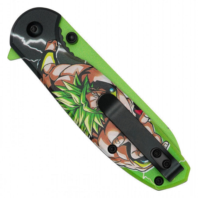 Broly Assisted Opening Pocket Knife – Dragon Ball Inspired