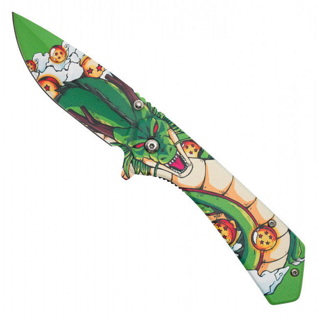 Shenron Assisted Opening Pocket Knife – Dragon Ball Inspired