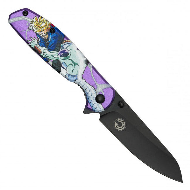 Trunks vs Frieza Assisted Opening Pocket Knife – Dragon Ball Inspired