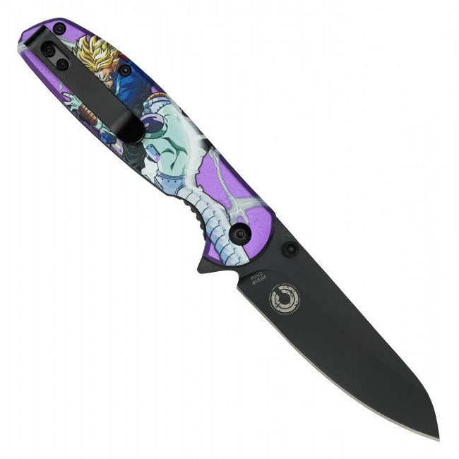 Trunks vs Frieza Assisted Opening Pocket Knife – Dragon Ball Inspired
