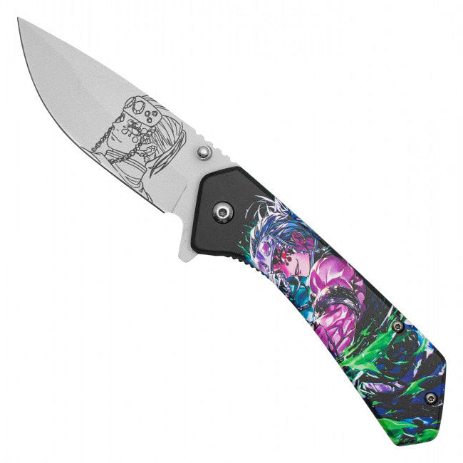 Tengen Uzui Assisted Opening Pocket Knife – Demon Slayer Inspired