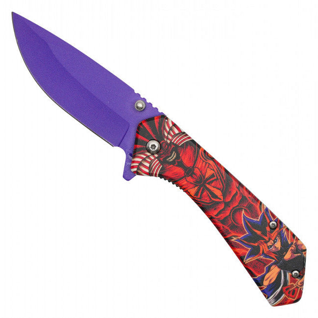 Yugi & Exodia Assisted Opening Pocket Knife – Yu-Gi-Oh Inspired