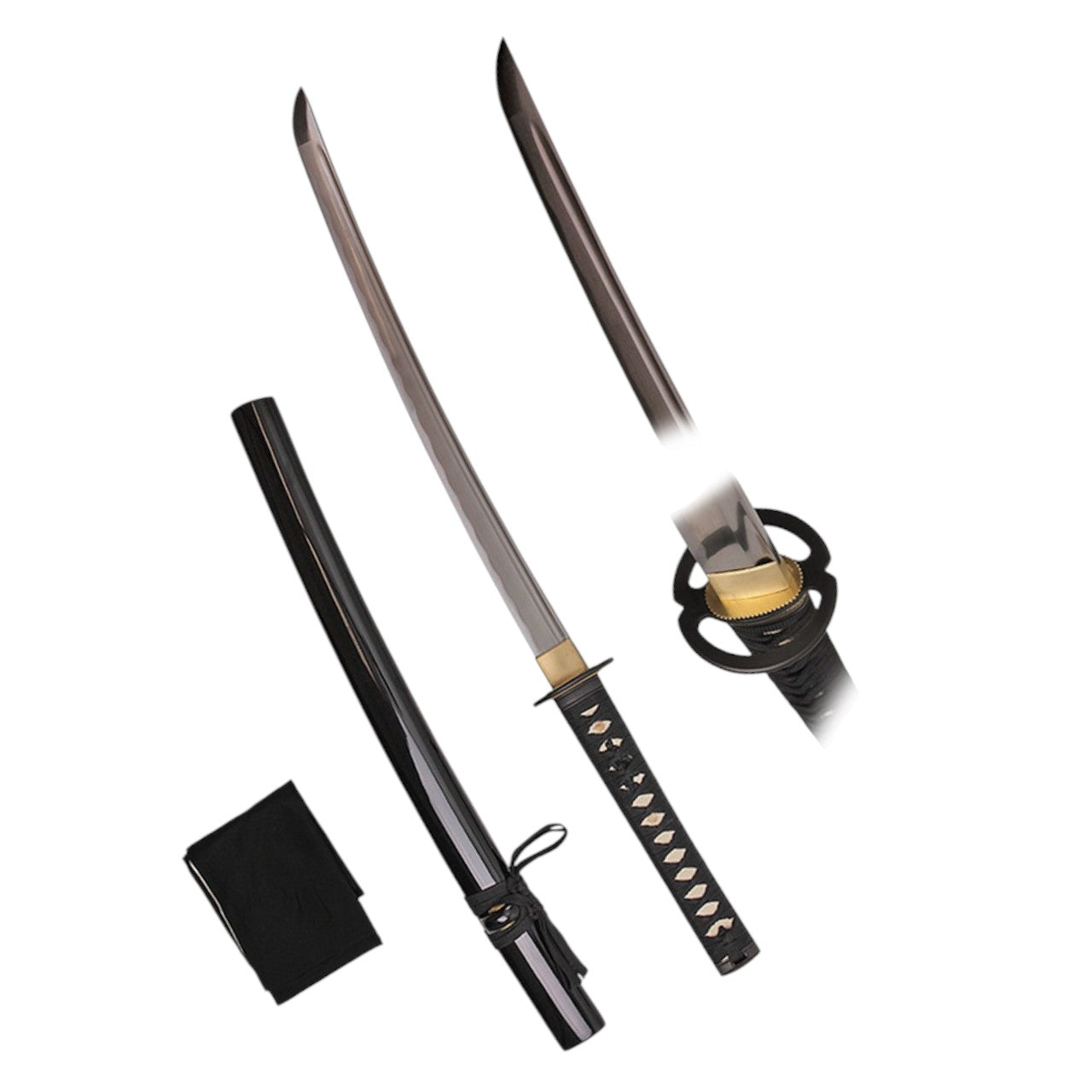 32" Full Tang Wakizashi with Musashi Tsuba – Precision, Strength & Traditional Craftsmanship