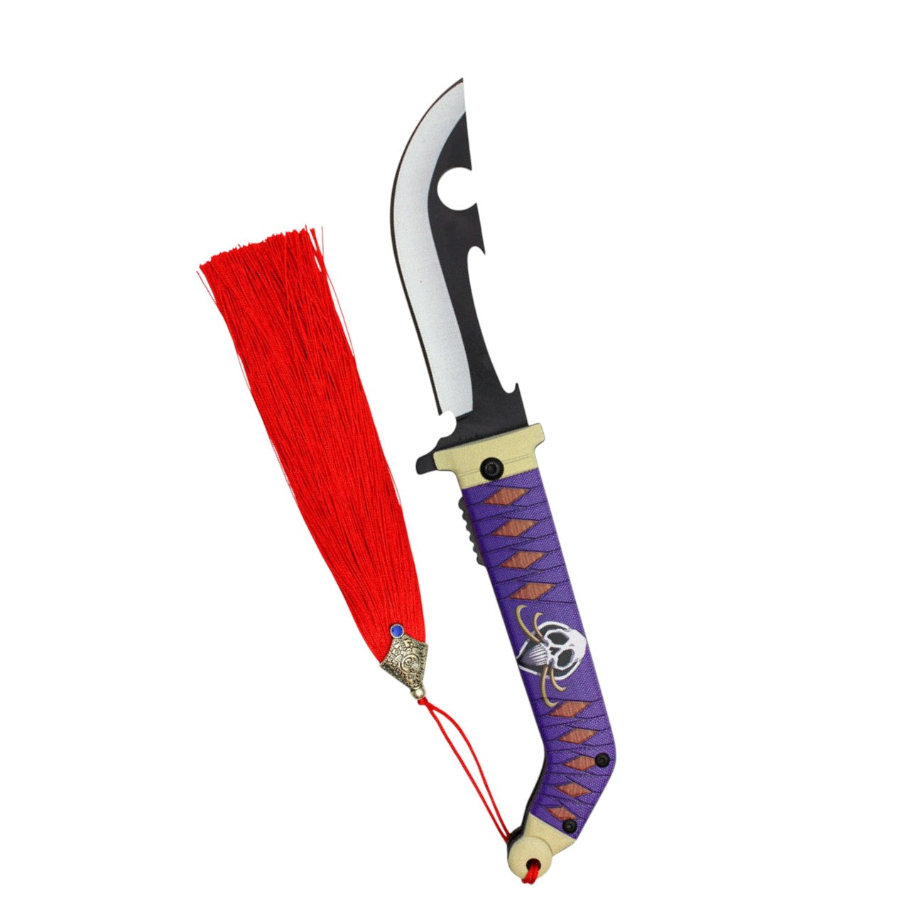 9" Whitebeard Pocket Knife w/ Tassel