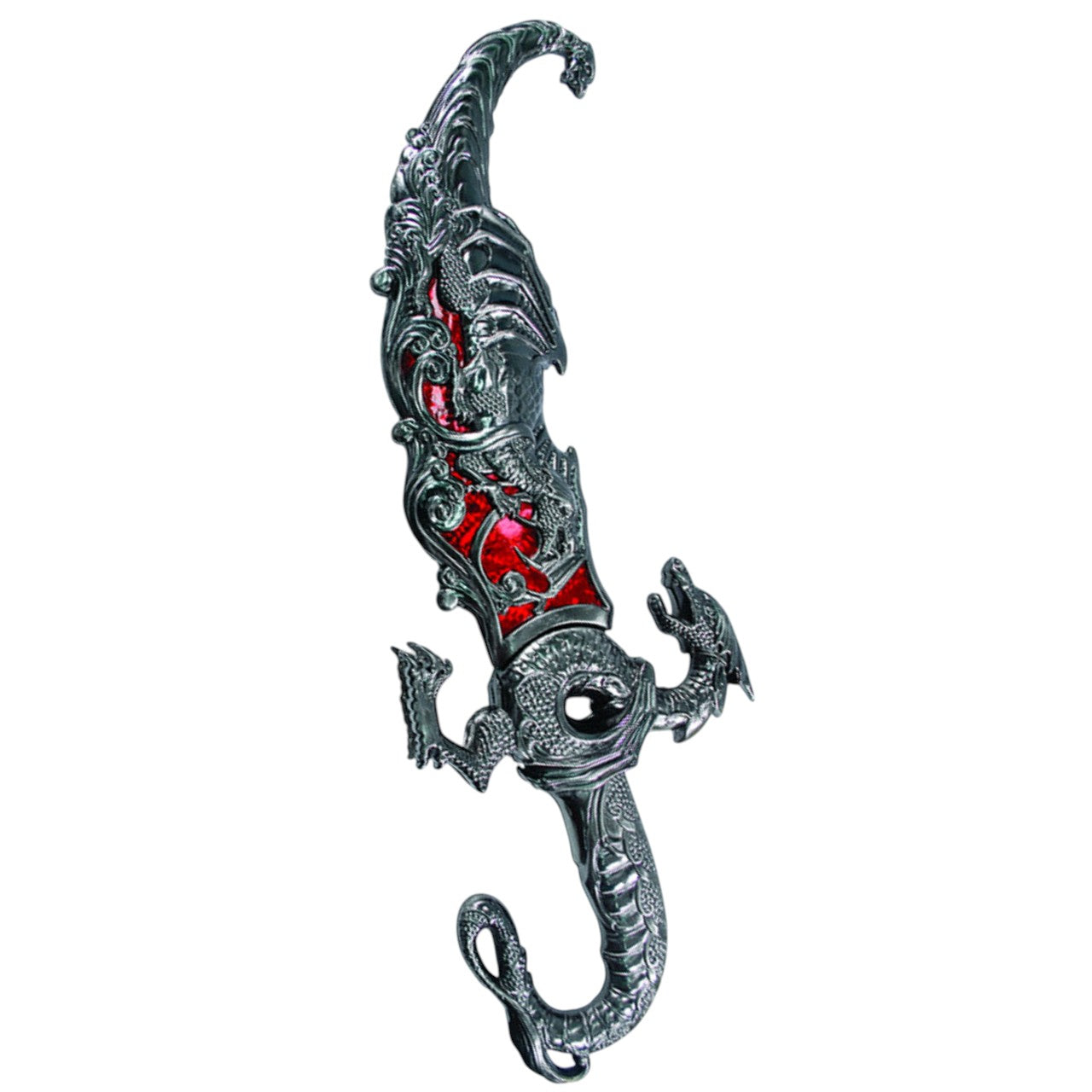 Fighting Dragon Fantasy Dagger – Small Edition (Red) | Legendary Design & Fierce Detail