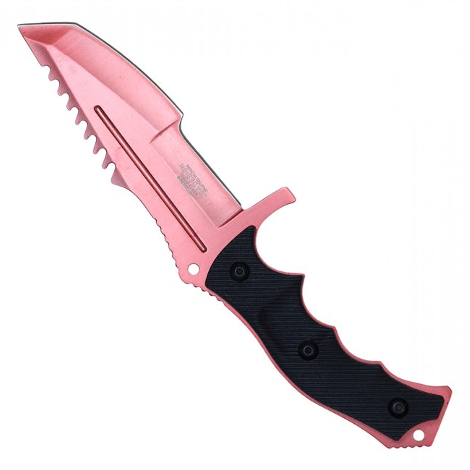 Wartech HWT202 Series Fixed Blade Tactical Knife – 11" Tanto Blade