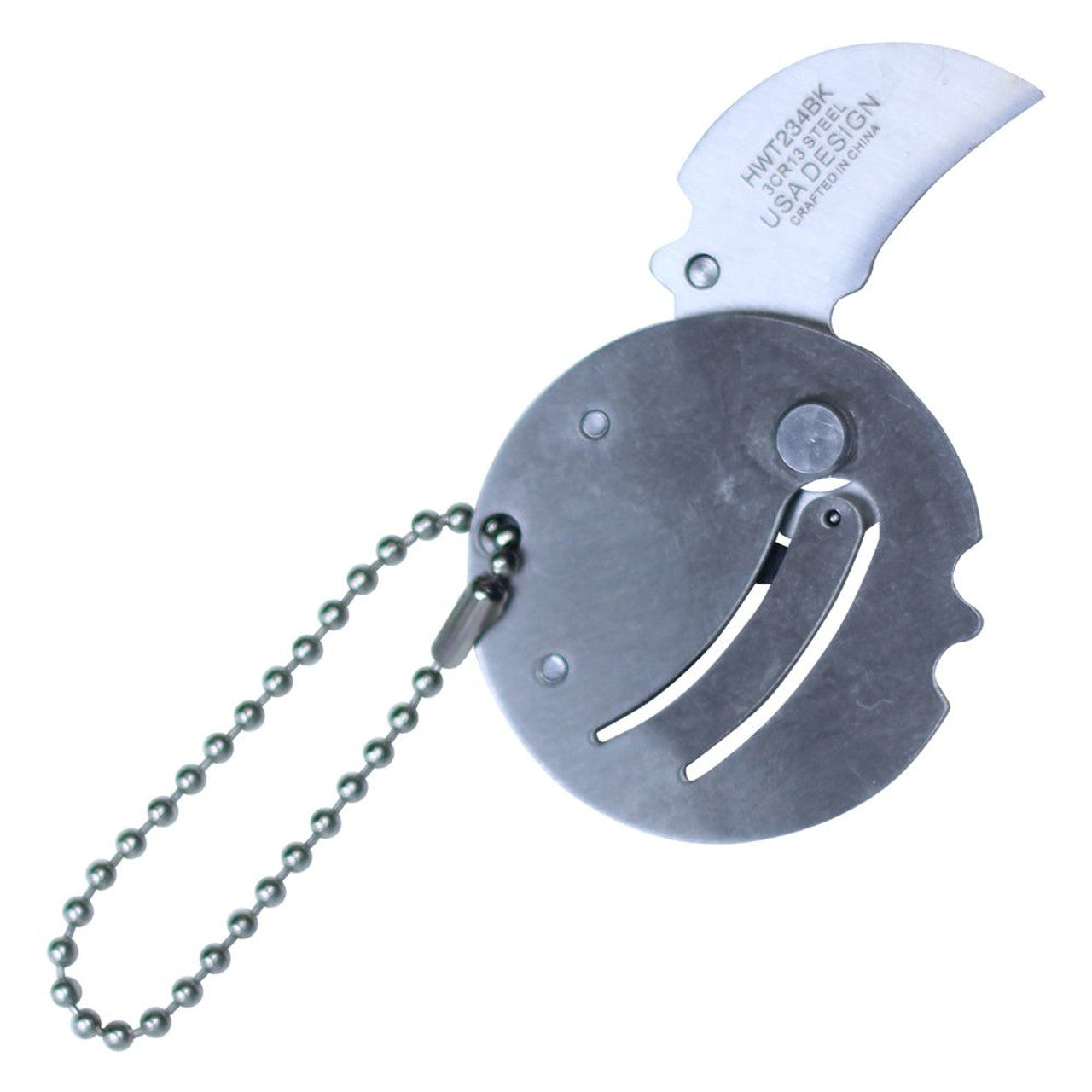 • COIN KNIFE • 2.5” OVERALL LENGTH • BLACK