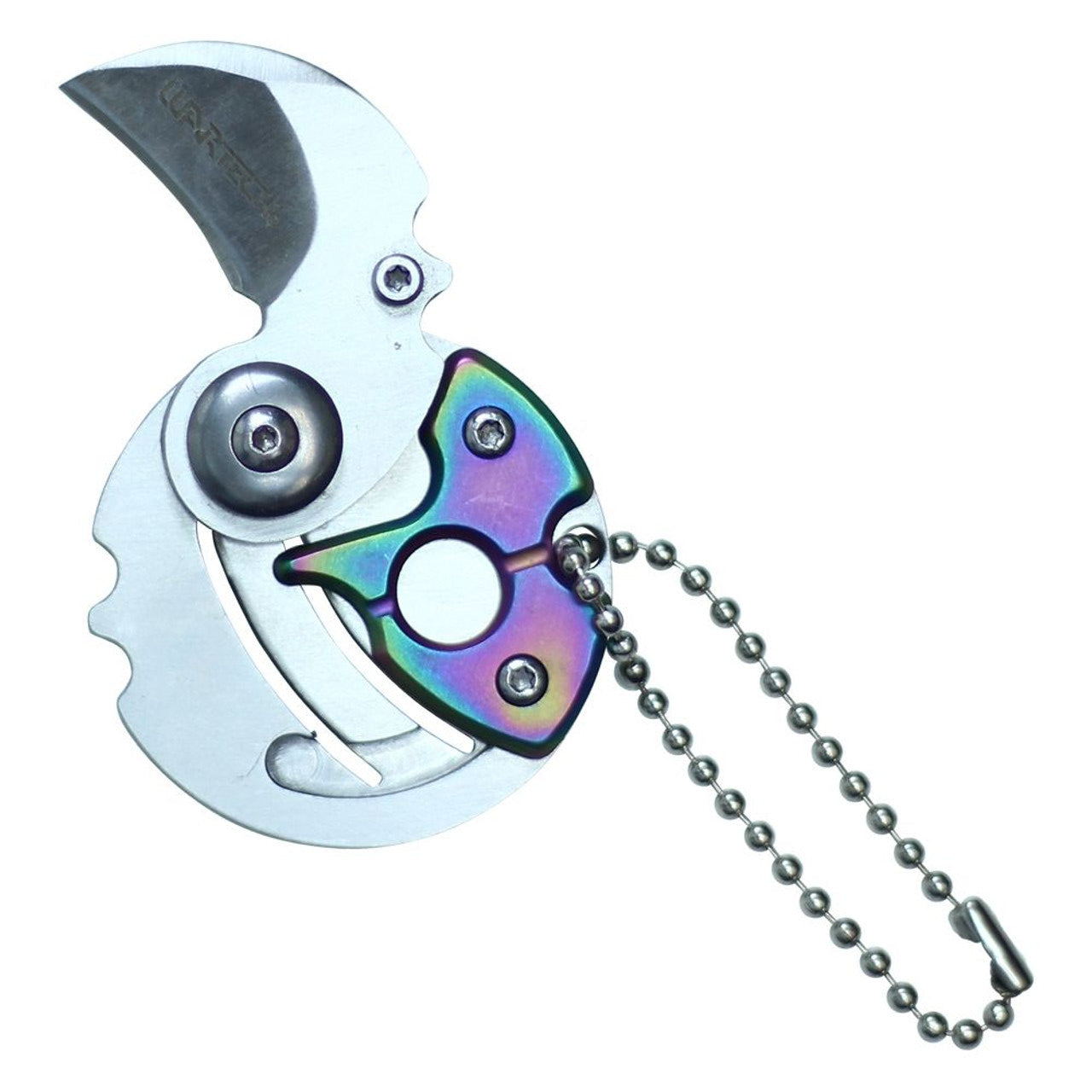 2.5" Coin Knife – HWT234RW (Rainbow)