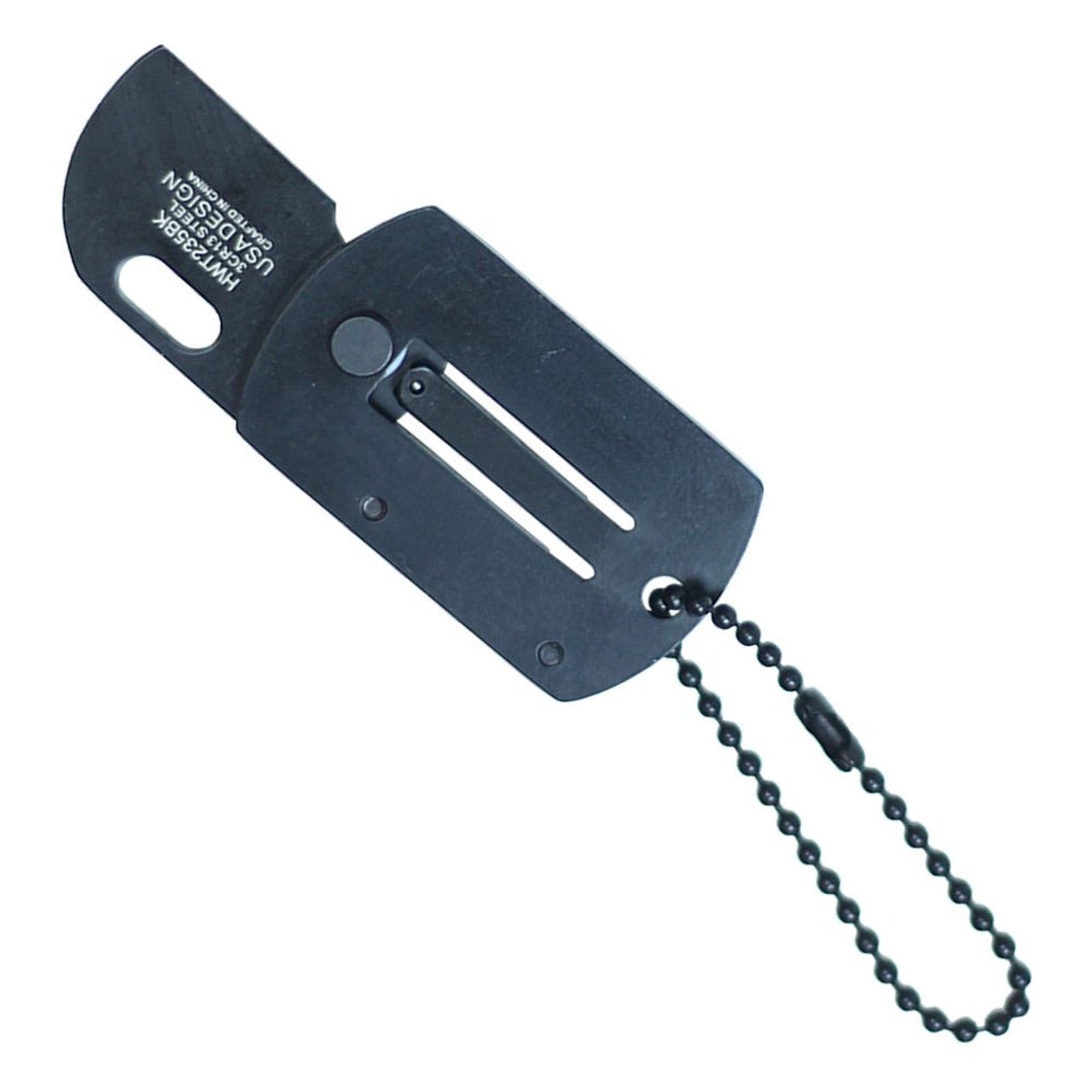 2.75" Keychain Folding Knife – HWT235BK (Black)