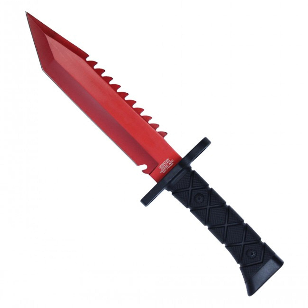 14” Fixed Blade Hunting Knife - Red