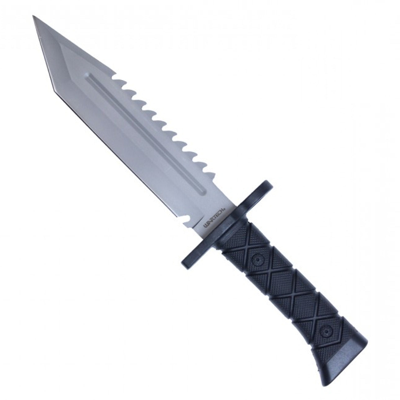 14” Fixed Blade Hunting Knife - Silver