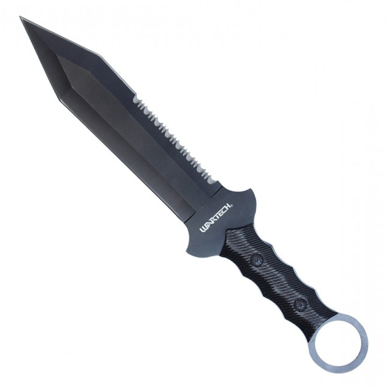 12” Spartan Fixed Blade Knife – Black