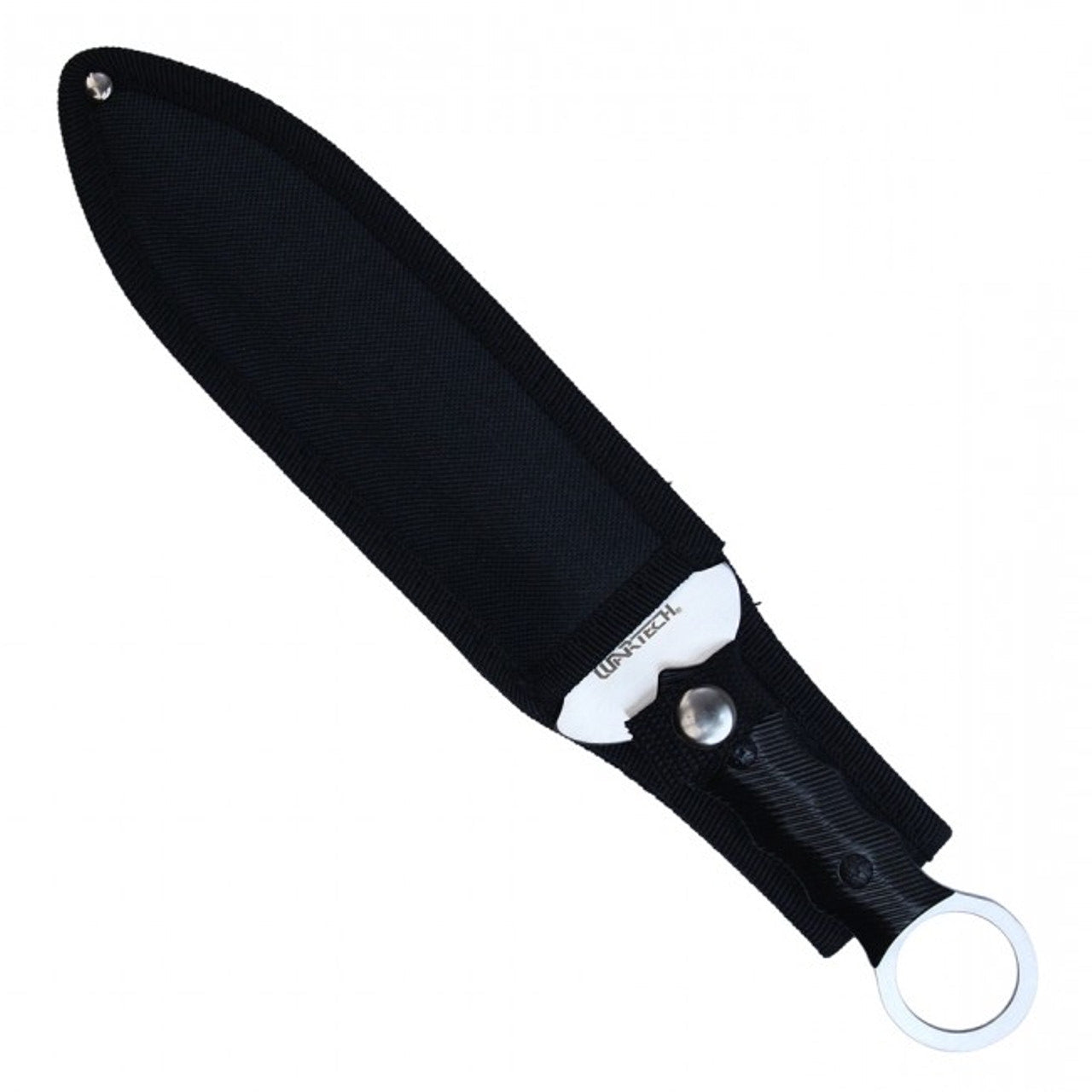 12” Spartan Fixed Blade Knife – Silver