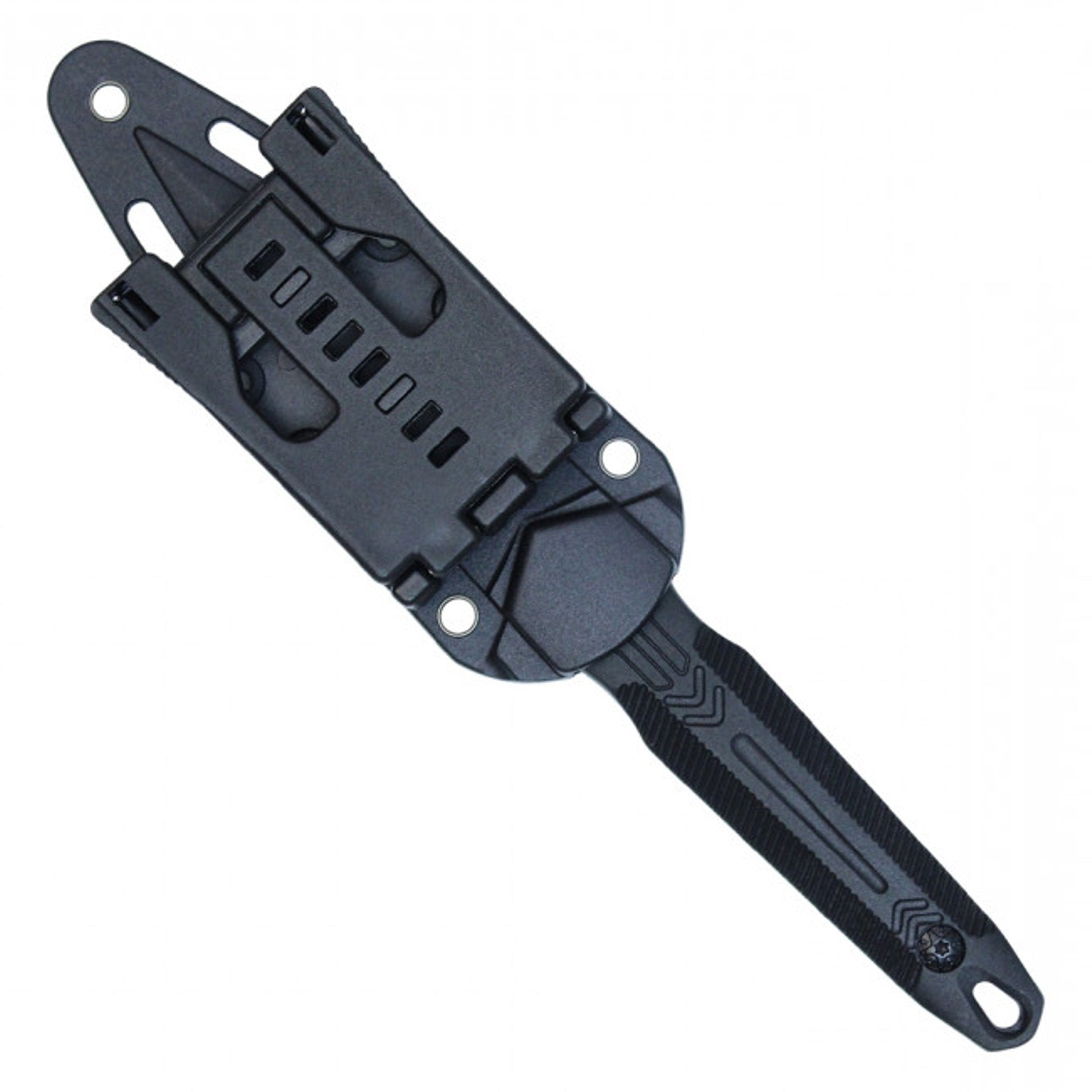 8.25" Chrome Fixed Blade Knife