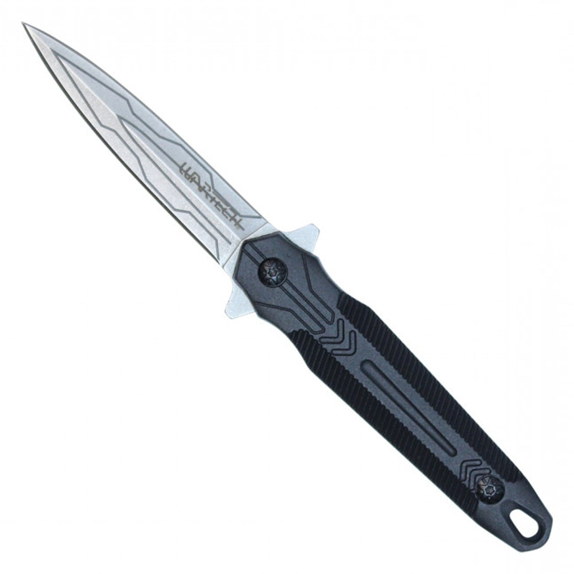 8.25" Chrome Fixed Blade Knife