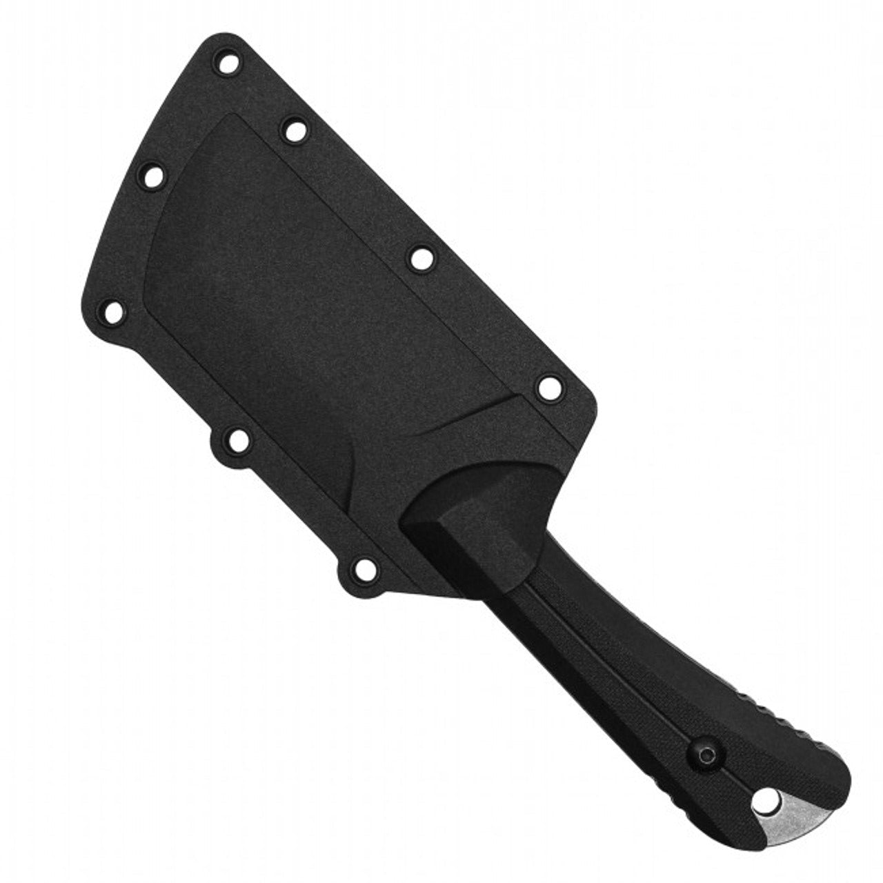 7.5" Black Stonewashed Fixed Blade Knife