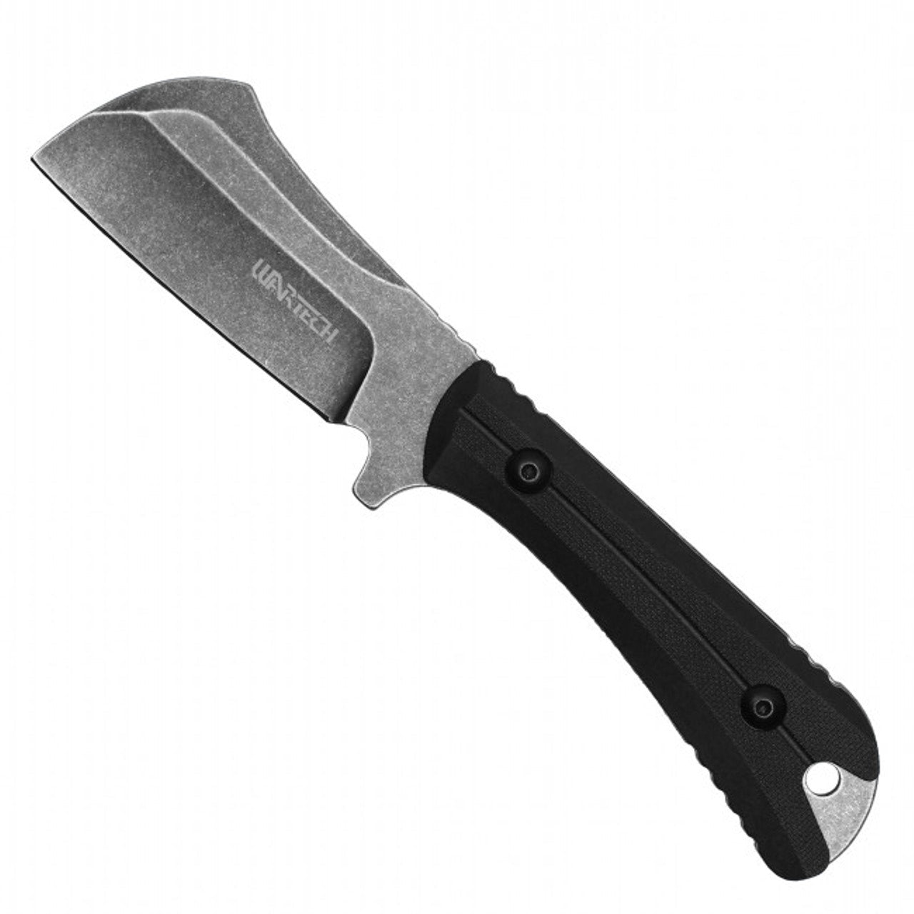 7.5" Black Stonewashed Fixed Blade Knife