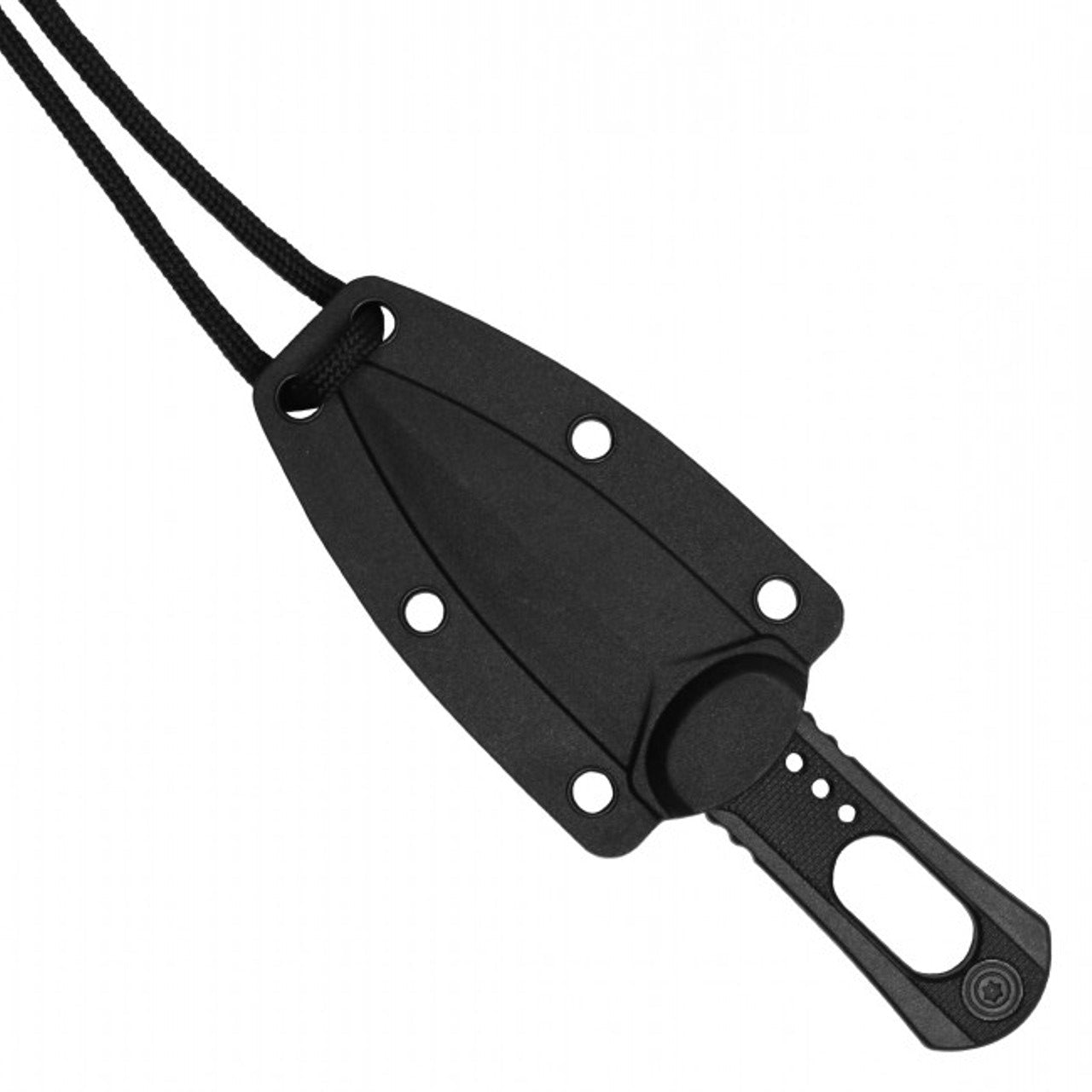 4.5" Black Neck Knife – Compact & Tactical