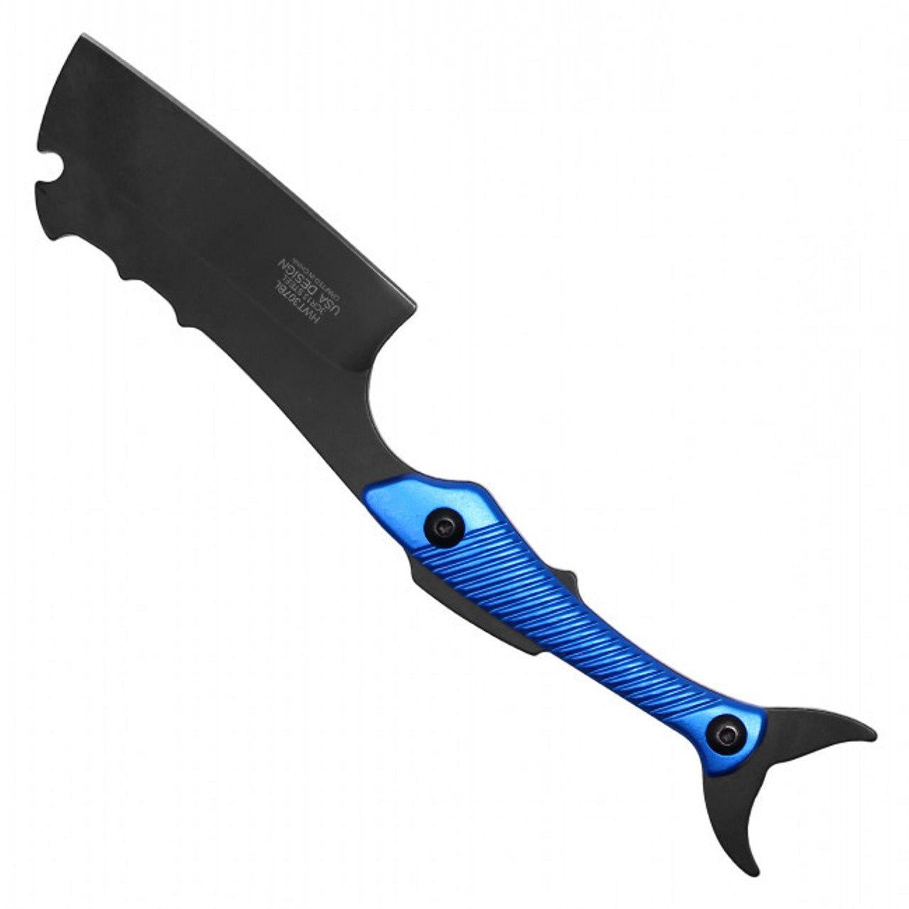 7.5" Blue Shark Tactical Pocket Knife