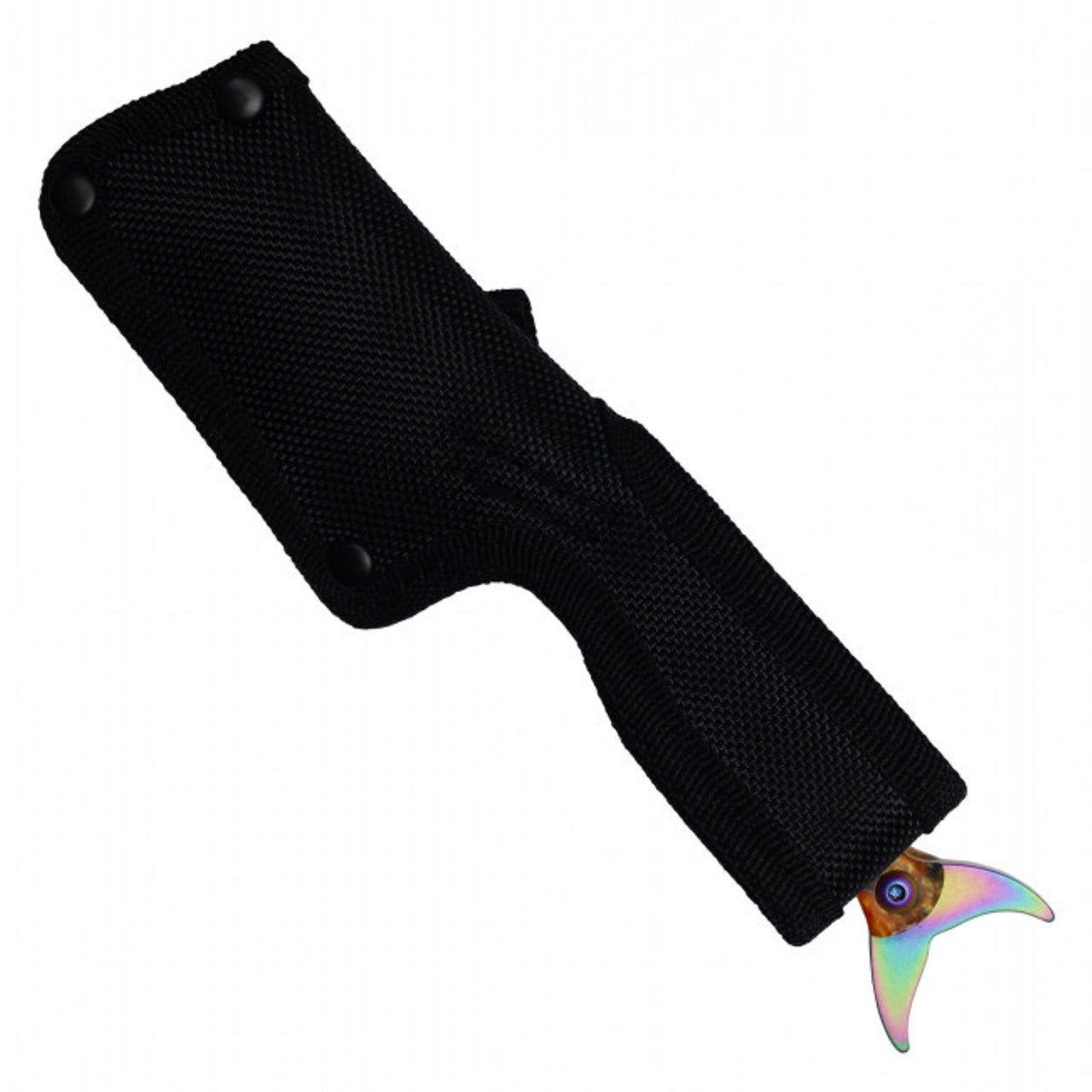 7.5" Rainbow Shark Tactical Pocket Knife