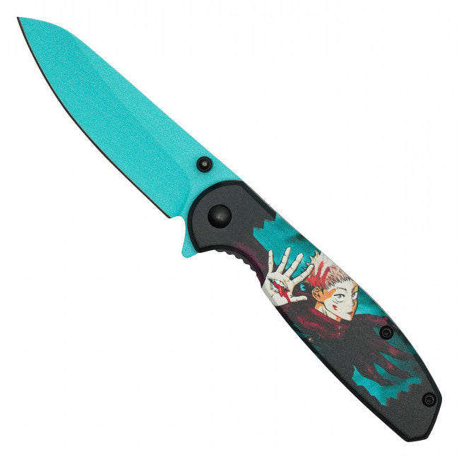 Yuji Itadori Assisted Opening Pocket Knife – Jujutsu Kaisen Inspired